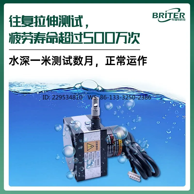IP68 waterproof cable pull type displacement sensor encoder