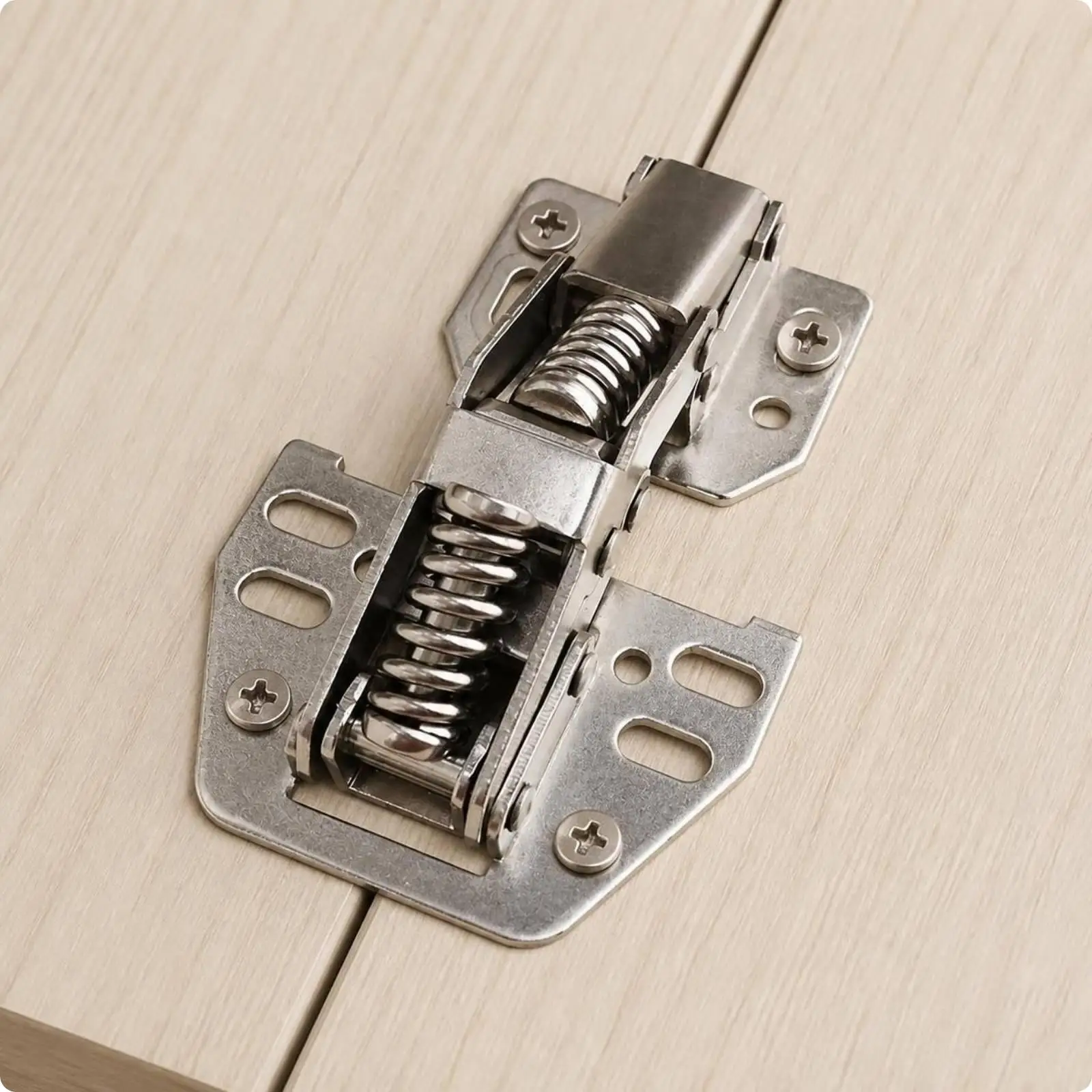 90 Degree Self Locking RV Cabinet Hinge Lift Up Door Support Heavy Duty Cold Rolled Steel with Copper Finish for Camper Van
