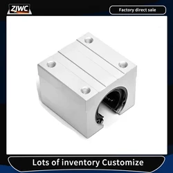 4pcs SBR10UU Aluminum Block 30mm High Quality Linear Motion Ball Bearing Slide Block Match Use SBR30 Linear Guide Rail CNC Parts