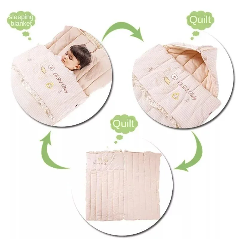 Cobertores Swaddle dos bebês para dormir, envoltórios Swaddle recém-nascidos, cobertores acolhedores do bebê do inverno, cama do bebê