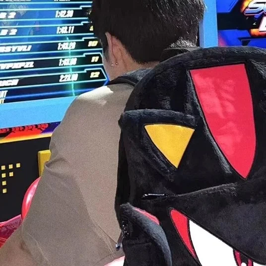 

Большая вместительная сумка-рюкзак с мультяшным принтом для пар, путешествий, мужчин, женщин, студентов, мягкая сумка через плечо с застежкой-молнией, водонепроницаемая