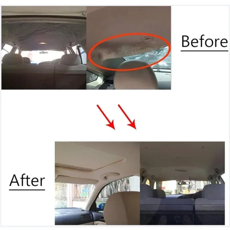 Revêtement de toit de voiture en tissu éponge, support en mousse, Modification des tissus d'ameublement intérieur, matériel de couture, doublure en tissu, tissus de plafond