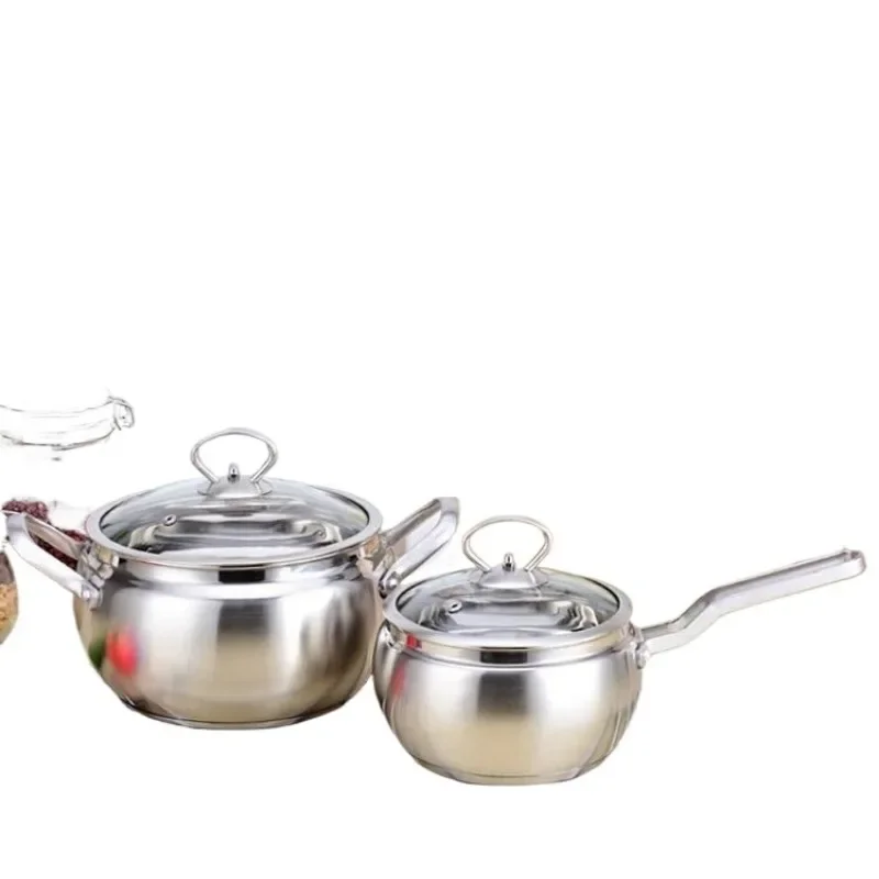 German Quality Stainless Steel Cookware Set: Perfect for Making Baby Food, Soup and Porridge