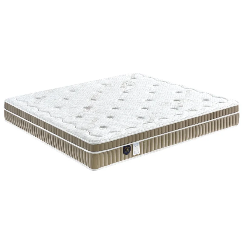

Brown Dunlop Latex Mattress Independent Spring Hard Ridge Protection Yellow