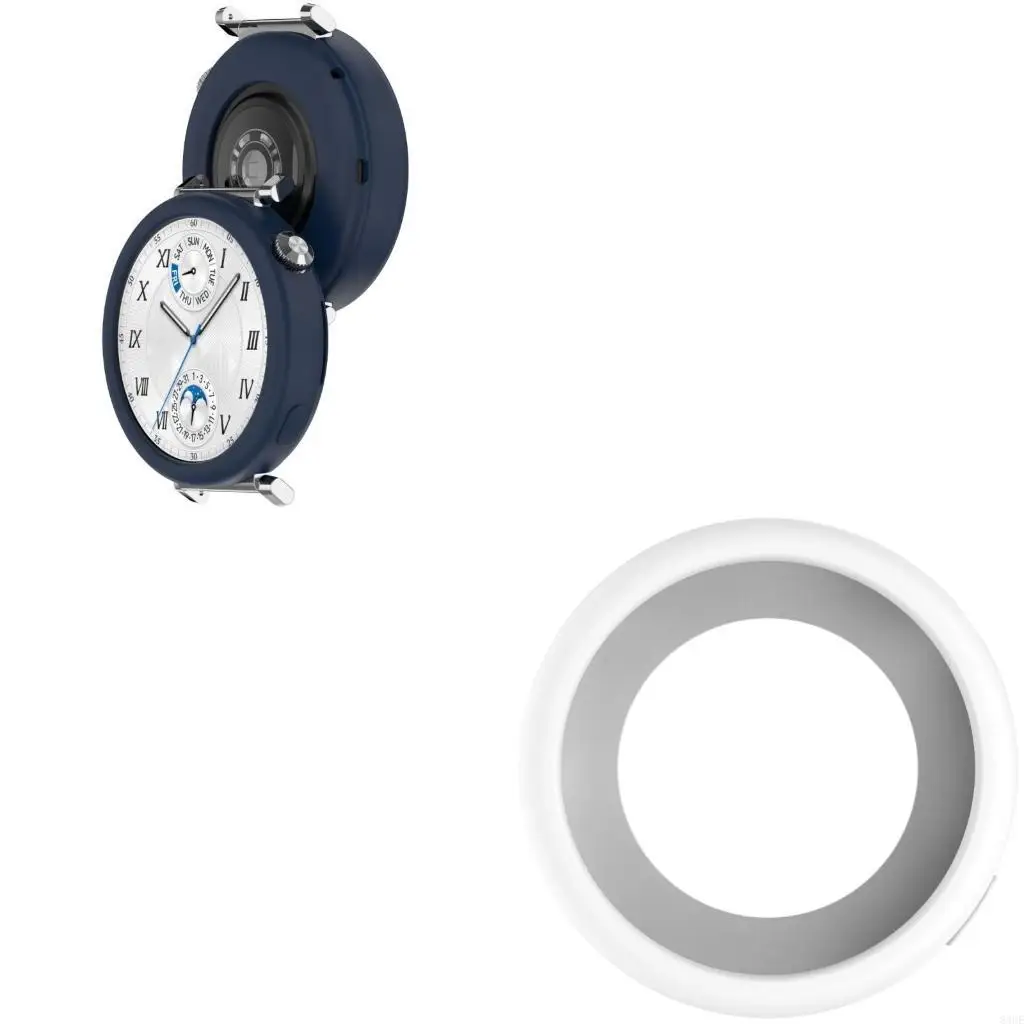 SmartWatch 42mm Silicone Case Comprehensive Protections Case SmartWatch Universal Case Nyaman untuk GT5 42mm 83CE