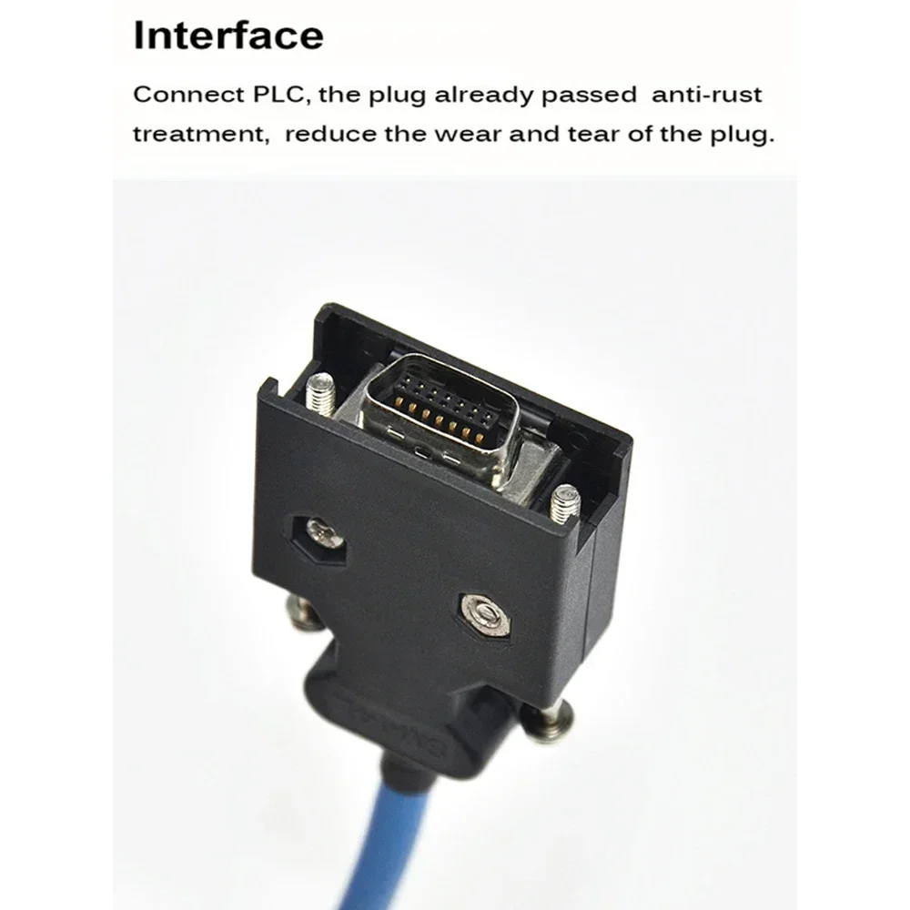 JZSP-CMS02 Suitable for Yaskawa Σ-II Σ-III Sigma Series SGDH SGDS SGDM Servo Debugging Programming Cable RS232 DB9