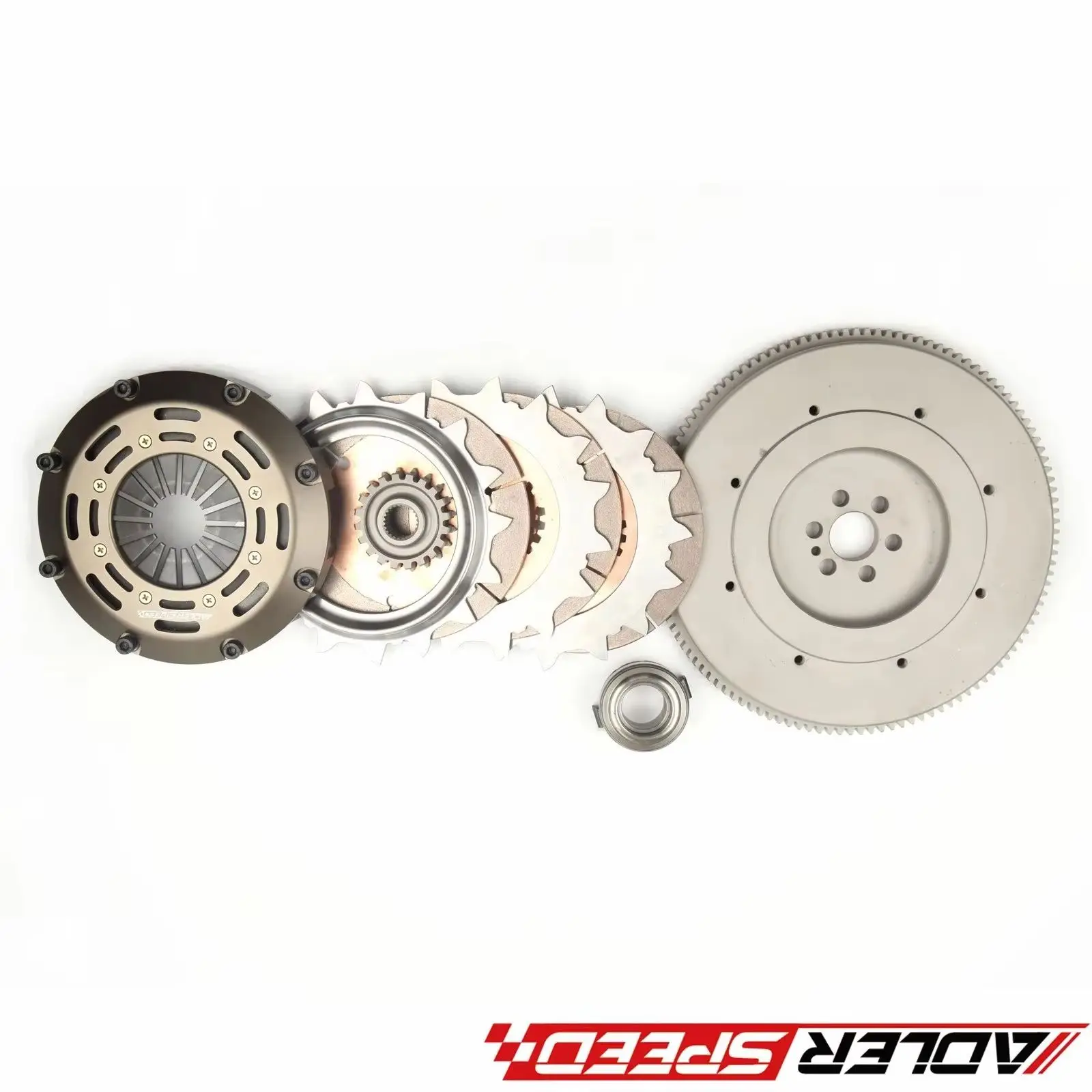 

ADLERSPEED Triple Disc Clutch Kit For Nissan Skyline GTR R32 RB30E R31.RB20DET RB25DE, RB25DET, RB26DETT; BNR32