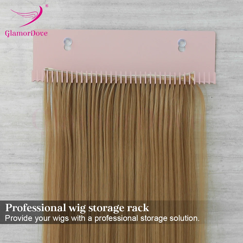 Stainless Steel Hair Extension Holder Stand Hanger Wig Storage Rack for Washing Coloring Hair Extension Styling Display Holder