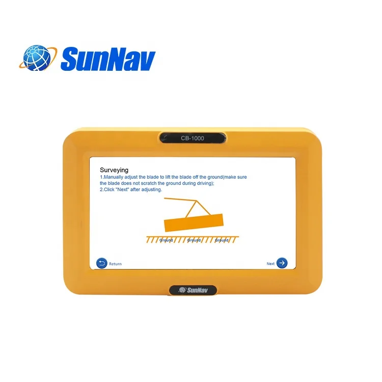 Sistema de nivelación de tierras gps agrícola de precisión Sunnav AG1000 para nivelación de tierras/nivalizador de tierras GNSS