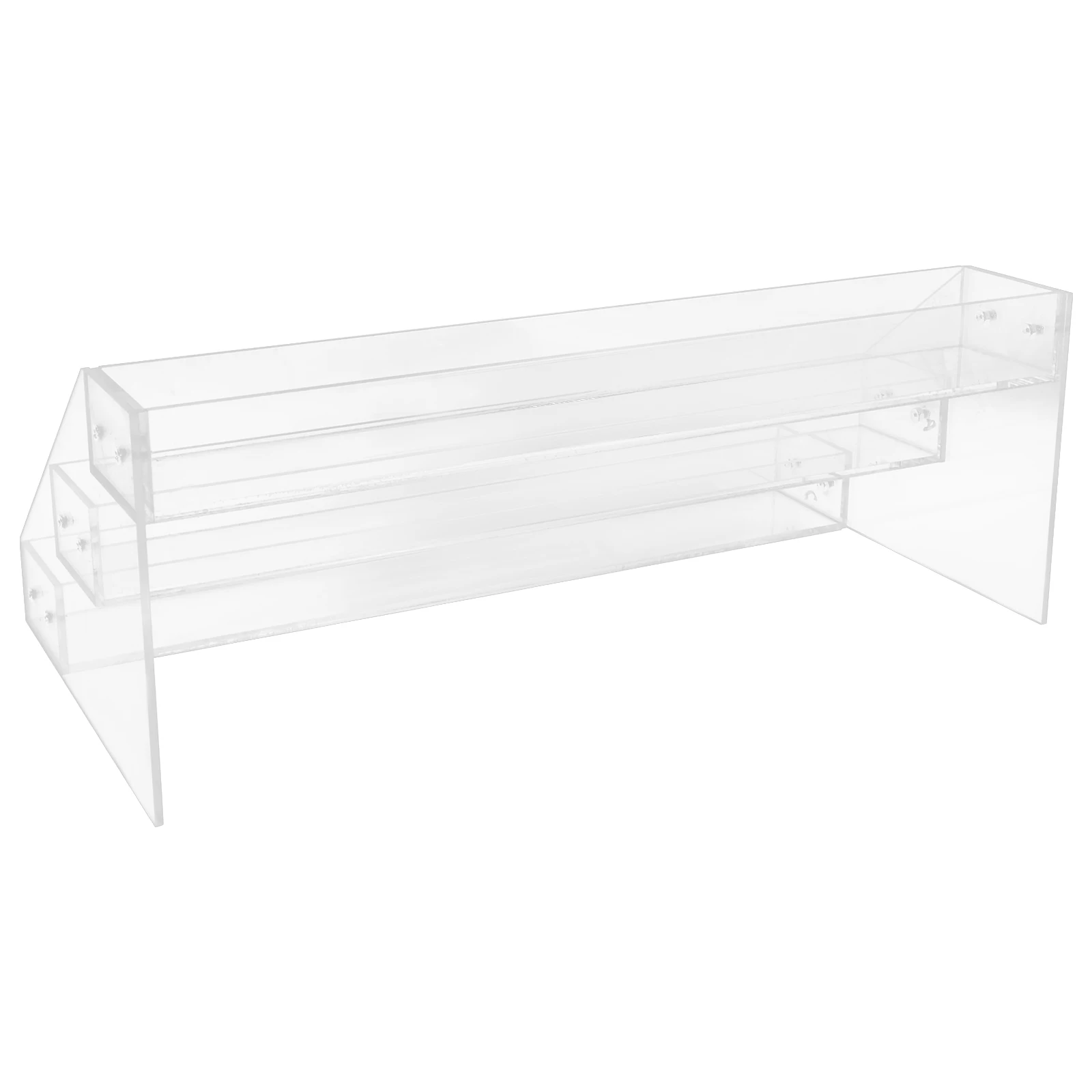 

Acrylic Multi-Layer Spice Rack Organizer for Kitchen Countertop Storage Seasoning Jar Holder Tiered Shelf Space Saving Design