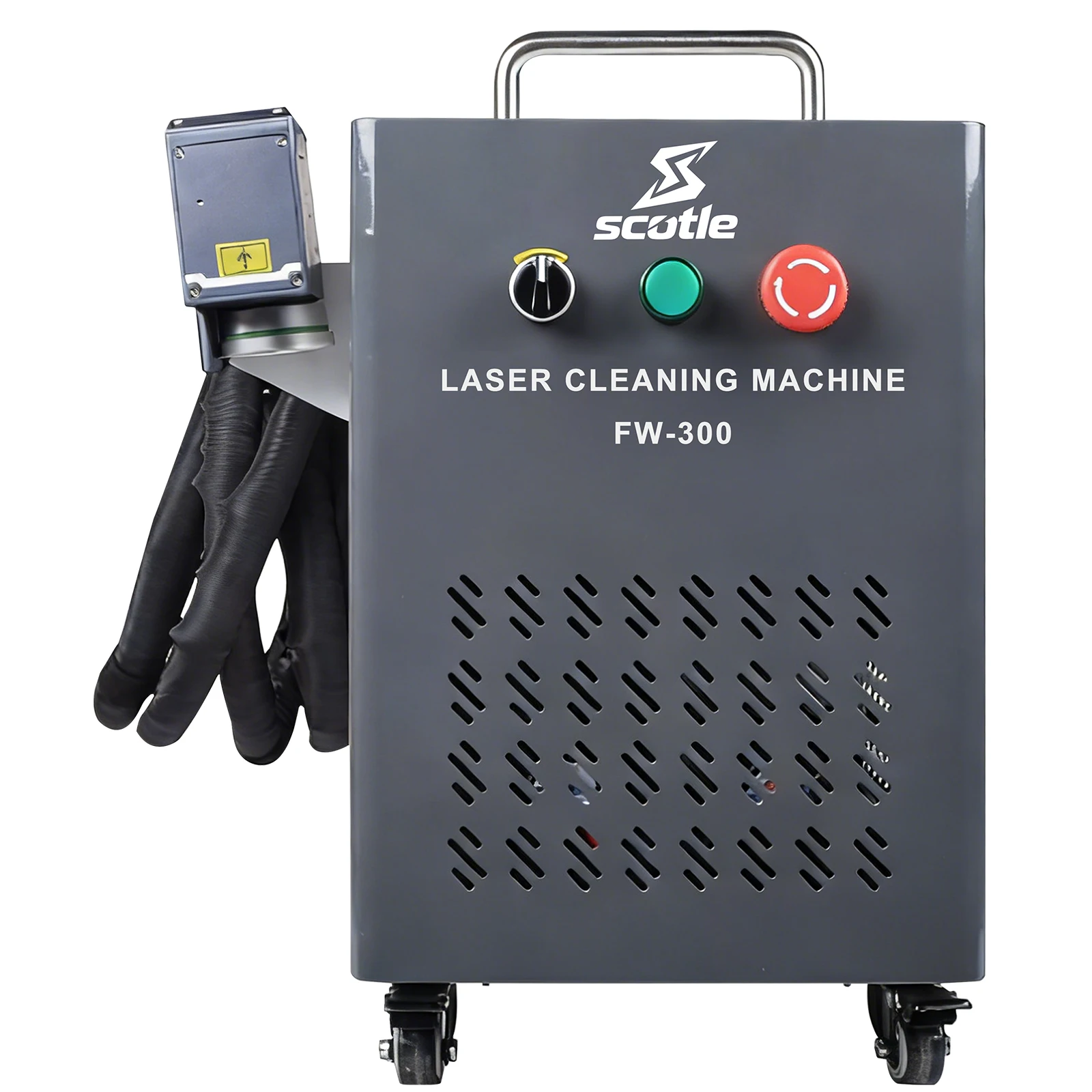 300W JPT 2 IN 1 Pulse Laser Cleaning Machine Simple Marking Laser Cleaner No Damage Material for Metal Wood Rust Oil Paint Graffiti
