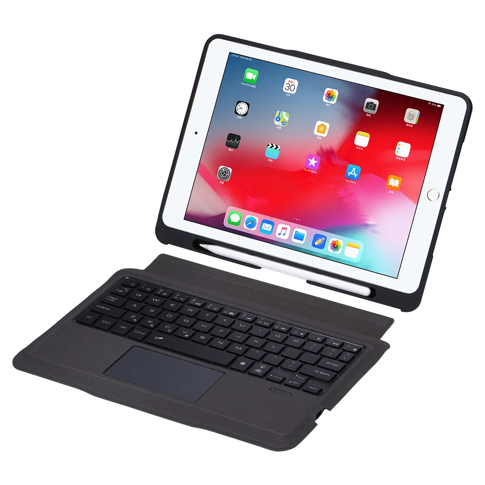 for iPad 10.2 Keyboard Case for Apple iPad 9.7 2017 2018 Air 2 3 4 Pro 9.7 10.5 11 2019 2020 2021 8th