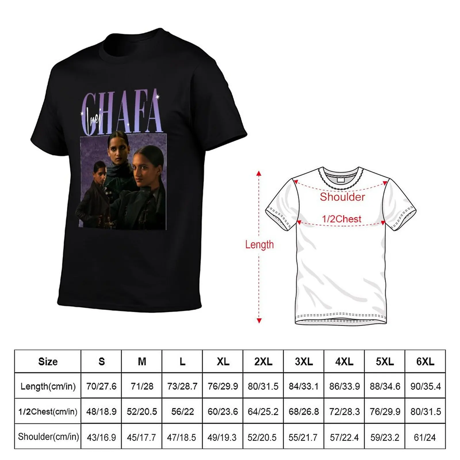 Inej Ghafa Shadow and Bone Six of Crows 90's Style Shirt T-Shirt Casual Fashion Short Sleeve Cotton T-Shirt
