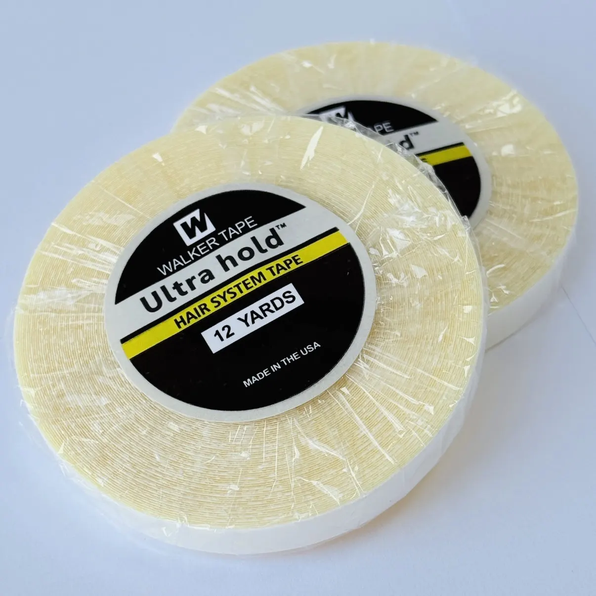 ウルトラヘアグラブシステムテープ両面ヘアエクステンションテープつけかつら用ホワイトテープ強力ヘアグラブ