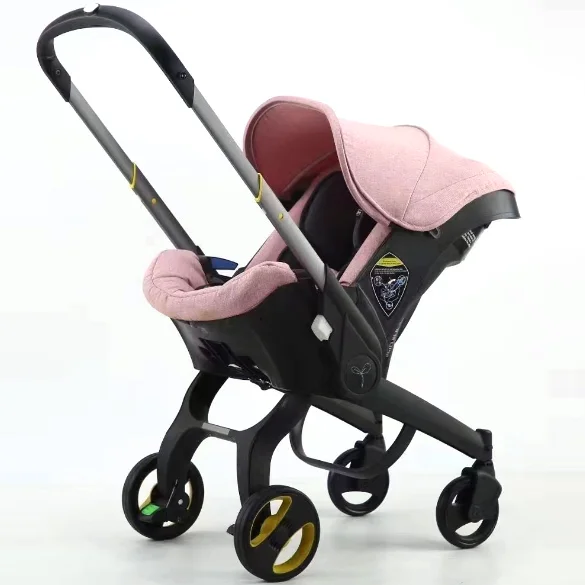 Hot Mom 4 In 1 Baby Walkers Luxury Folding folded Multi-Functional Aluminium Alloy frame Pram Baby Strollers