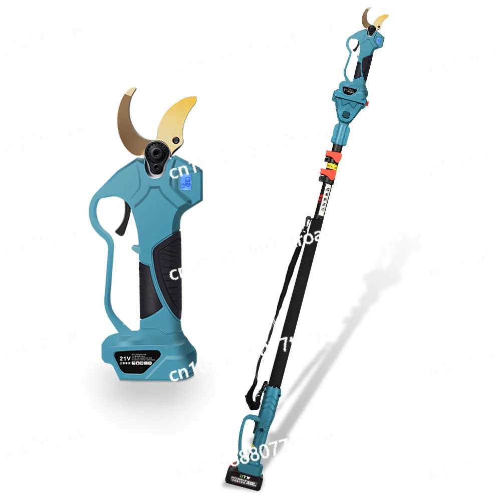 

8-дюймовые телескопические ножницы для высоких ветвей, электрические бесщеточные ножницы и пилы с удлиненной ручкой