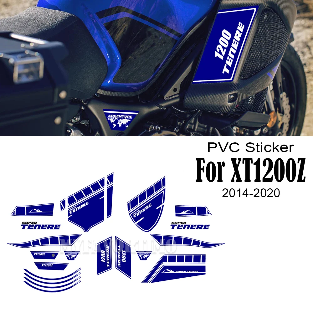 

For SUPER TENERE XT1200Z XT 1200 Z Motorcycle Tank Pad Fairing Fender Protection Decals Stickers 2014 2015 - 2019 2020