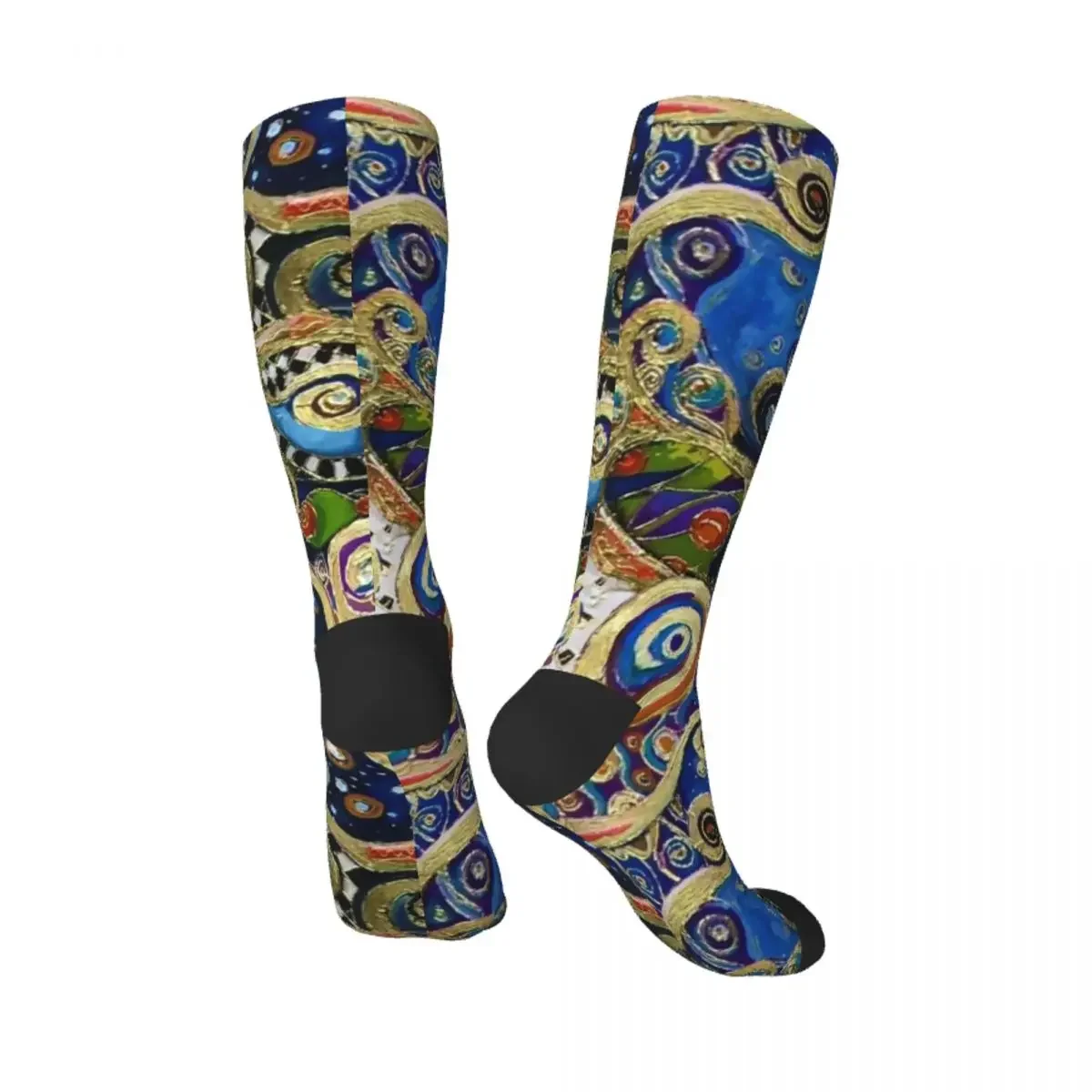 The Changing Seasons of Klimt Socks floral basketball Running Crossfit Boy Child Socks Women's