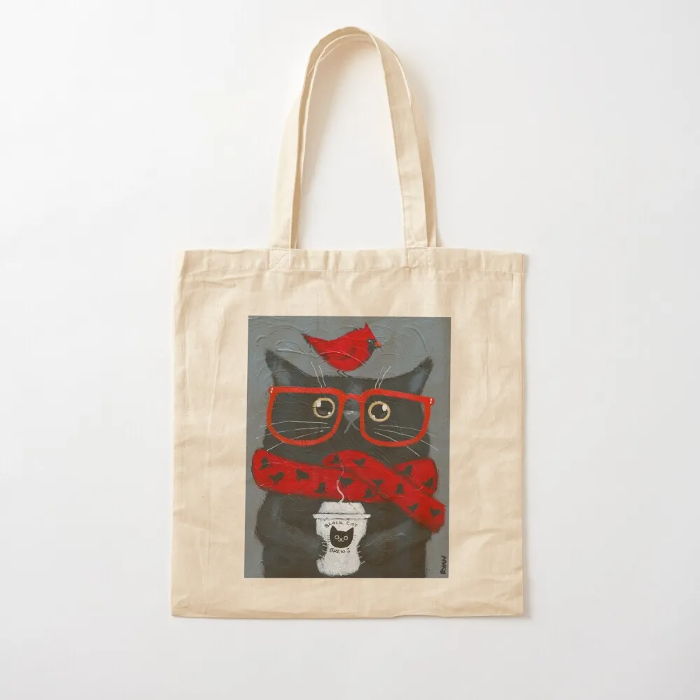 Morning Coffee With A Cardinal Tote Bag