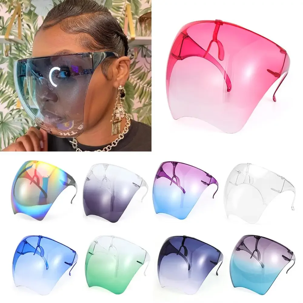 1Pcs Full Face High-definition Transparent Anti Fog Protective Mask Guard Protector Marks Goggles Anti-spray Safety Glasses