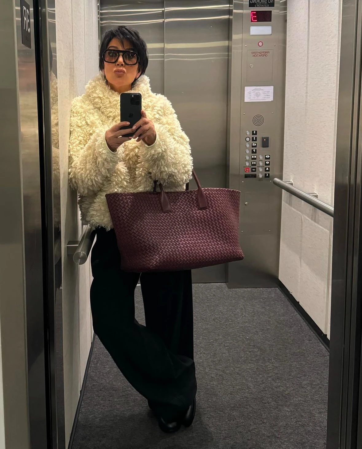 

Khy Lamb Fur Hooded Jaet ort Plu Coat Eco-friendly ort Top Beige Color Commute Sle Long Sve round Ne Winter Ou...