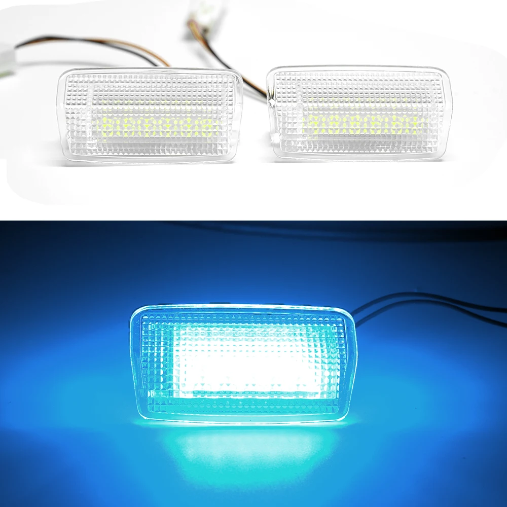 For Toyota Camry Sienna Avalon Tundra Venza Highlander Sequoia Prius Subaru BRZ Car LED Door Courtesy Welcome Footwell Light
