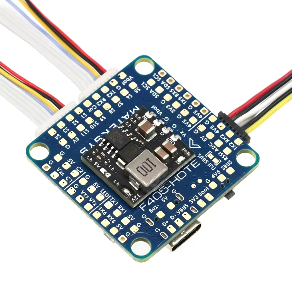 Mateksys F405-HDTE Flight Controller F405 FC Built-in OSD Support HD Ardupilot/INAV/BF For FPV RC Freestyle Drone Model Parts