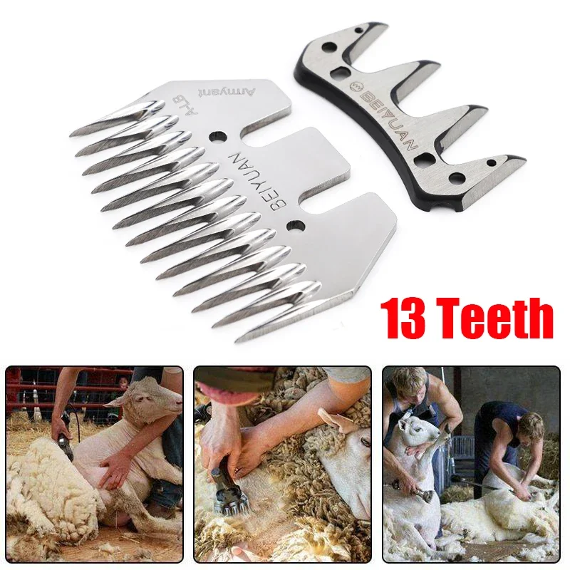 

Sheep/Goats Shearing Clipper Straight 13 Tooth Blade Sheep Clipper Shear Scissors