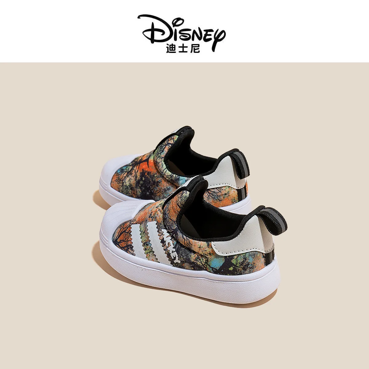 Disney Mickey Sneakers Children Sport Shoes Boys Casual Shoes Girls Running Shoes Cartoon Tennis Shoes Casual Shoes Size 21-32