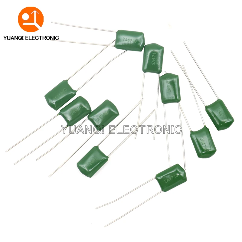 Imagem -05 - Kit Sortido de Capacitor de Filme de Poliéster 2a104j 2a332j 2a472j 2a103j 2a333j 2a473j 2a563j 2a223j 180 Pcs = 18 Valor 10 Pcs