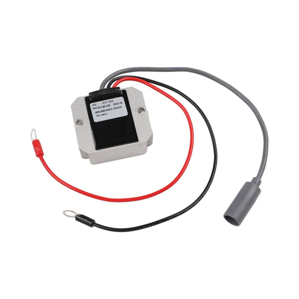12V To 48V Power Adapter 20CM DC Cord DC To 48V Heat Resistance High Efficiency Over-current Protection Camping