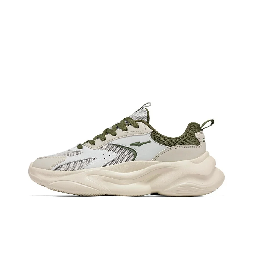 Erke Textile, Synthetic Leather Slip Resistant Abrasion Resistant Slip Resistant Abrasion Resistant Low top Casual 51126202068/