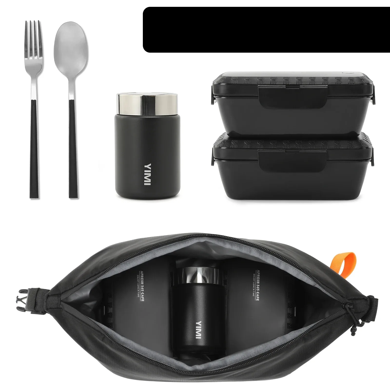 Isolierte Lunchtasche mit gesticktem Namen, Isolierung, Bento-Pack, Aluminiumfolie, Reistasche, tragbar, für Abendessen, Picknick, Lebensmittelaufbewahrung, Handtasche – Detail 3