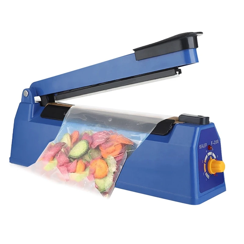 

Electric Heat Bag Sealing Machine Plastic Bag Sealer Hand Press Food Seal Bag Impulse Sealer Food Sealer EU Plug