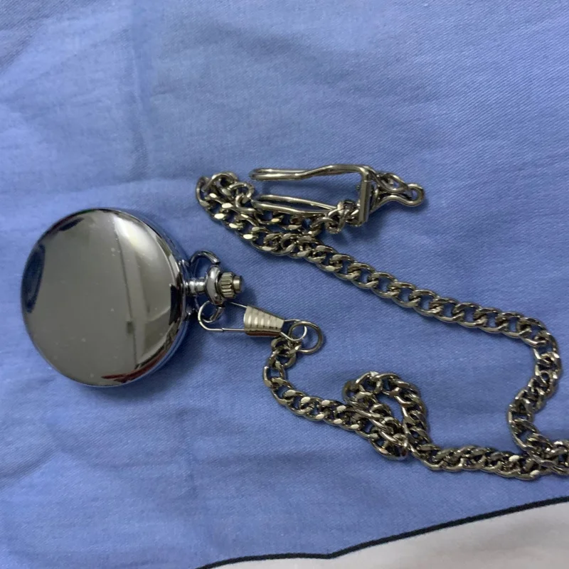 Слепой Карманный Часы Слепой Сенсорный Карманный Часы Часовая и минуты Игла Не деформируется Прочная джинсовая цепочка Износостойкая Нелегко деформируется