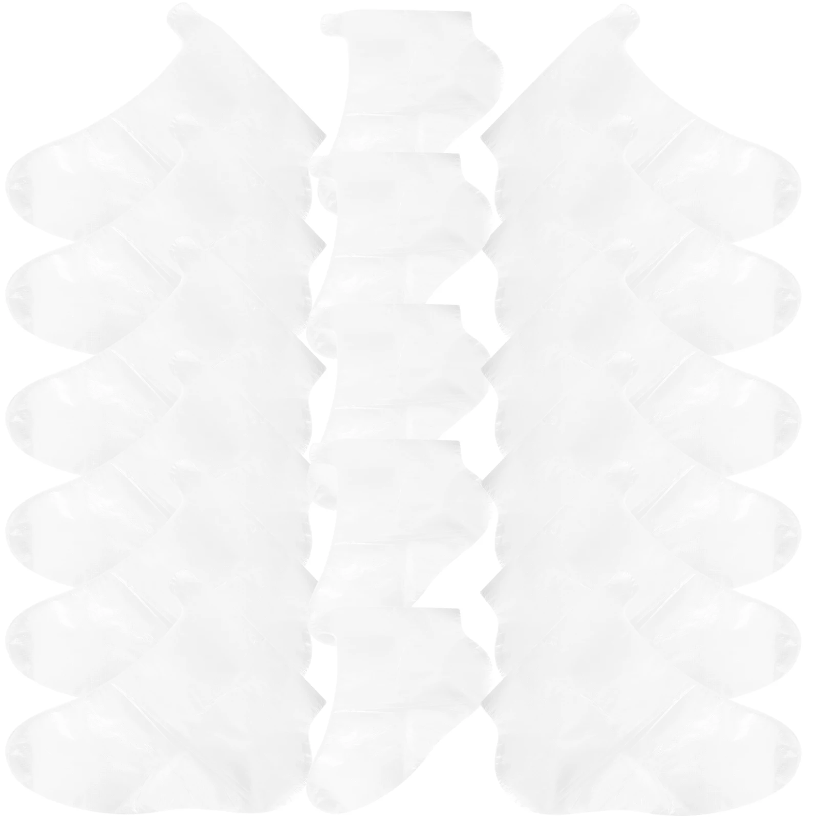 

200Pcs Disposable Clear Foot Covers Anti-Slip Protective Foot Gloves Pedicure Slippers Pedicure Slippers Disposable
