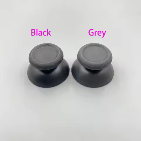 10PCS Black Grey Rubber Analog Top Cover for PS4 Slim &amp; Pro Controller Thumbstick Button Game Joystick Cap
