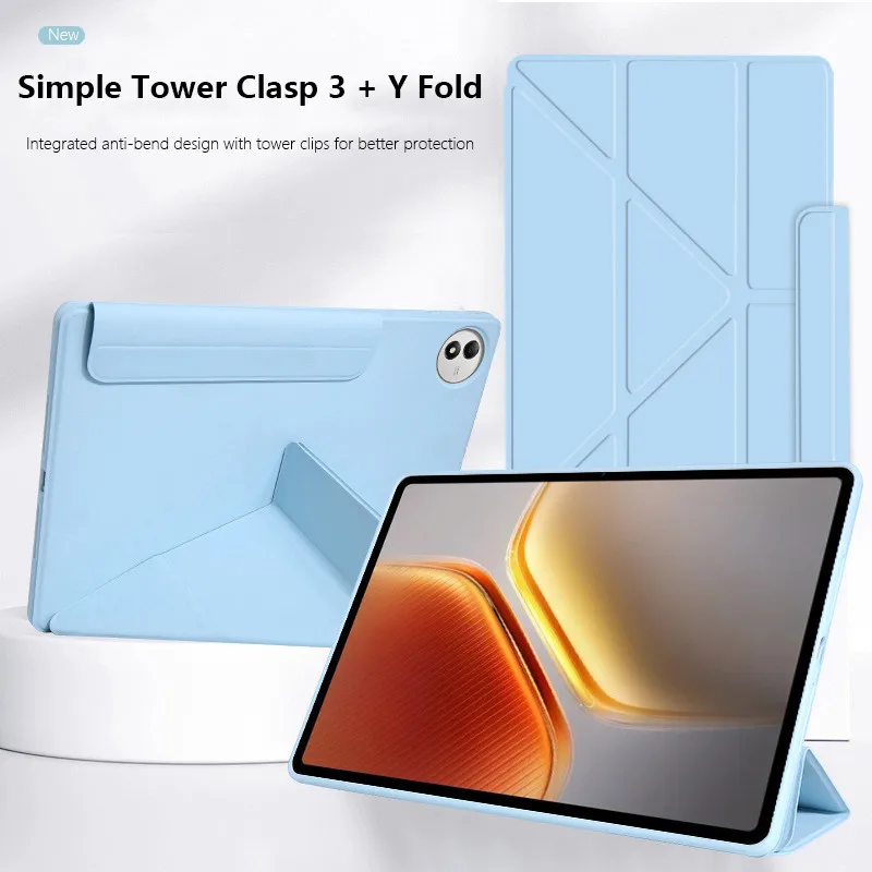

Foldable Support Multi Angles Silicone Case for Vivo Pad6 Pro 13.2 2026 Stand Casing