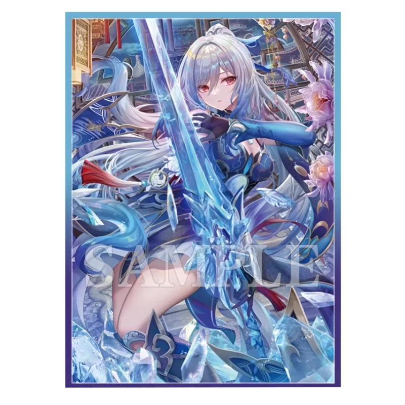 60Pcs/Set 67*92mm Anime Game Honkai: Star Rail PTCG TCG Kawaii Card Sleeve Kafka Silver Wolf Bronya Rand Collectibles Gift Toys