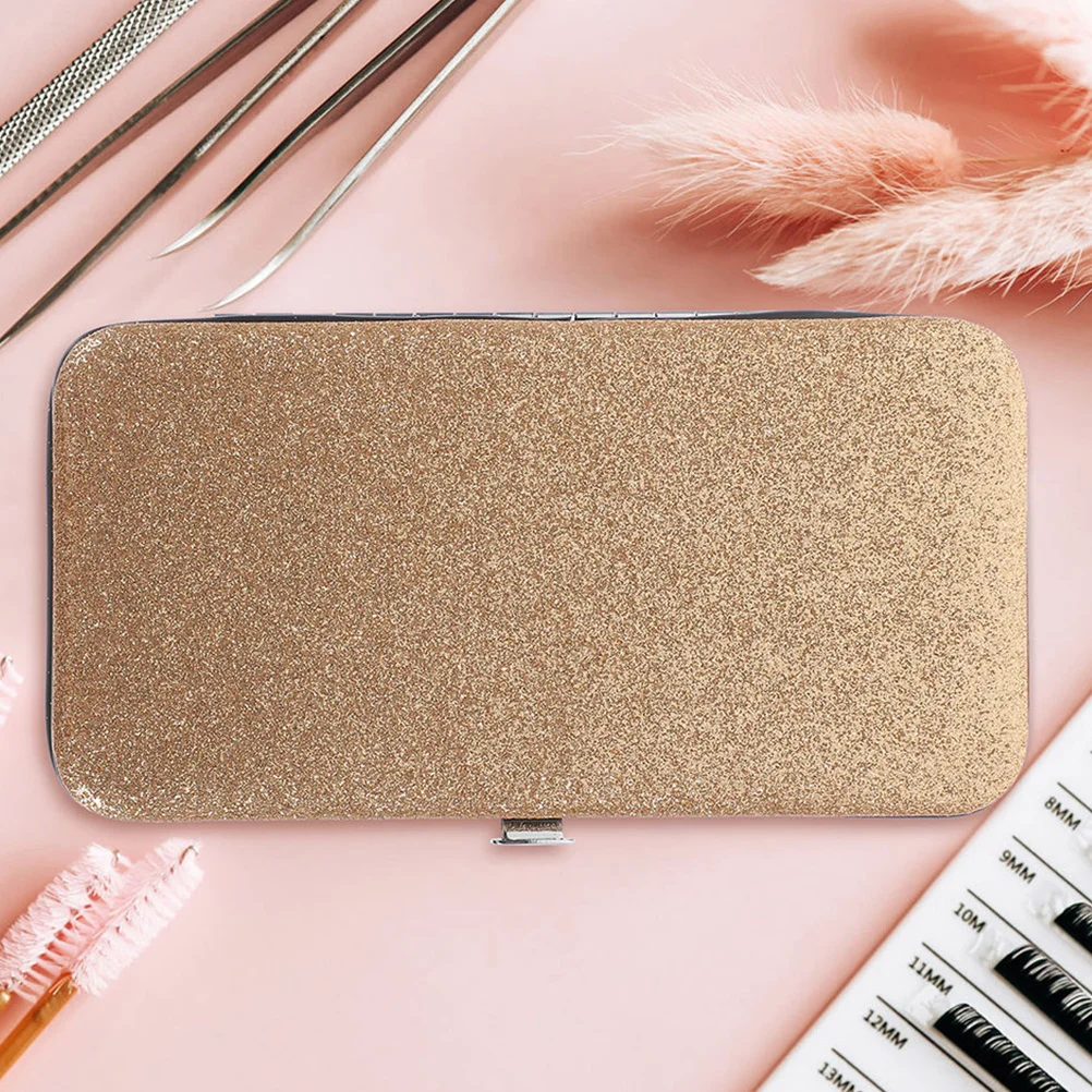 

2Pcs Tweezer Case Lash Extension Organizer Protective Storage Box Makeup Artists Durable Multi-Functional Fashion Colors