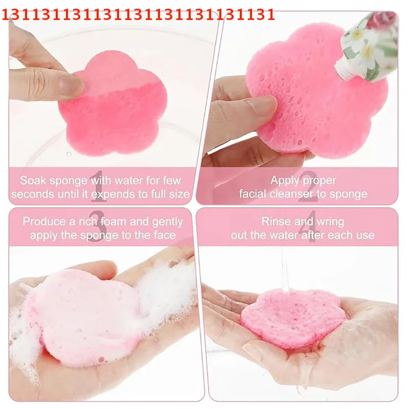 20 unids/caja para limpieza diaria, eliminación de maquillaje, exfoliación, esponjas faciales comprimidas, esponja cosmética para hidroterapia, almohadillas faciales para Spa