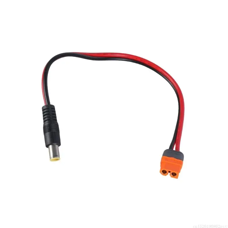 D5BB 14AWG XT60I to DC7909 Power Connection Cable 1 Meter Wire Line for Mobile Energy Storage Units and Solar Gear Use