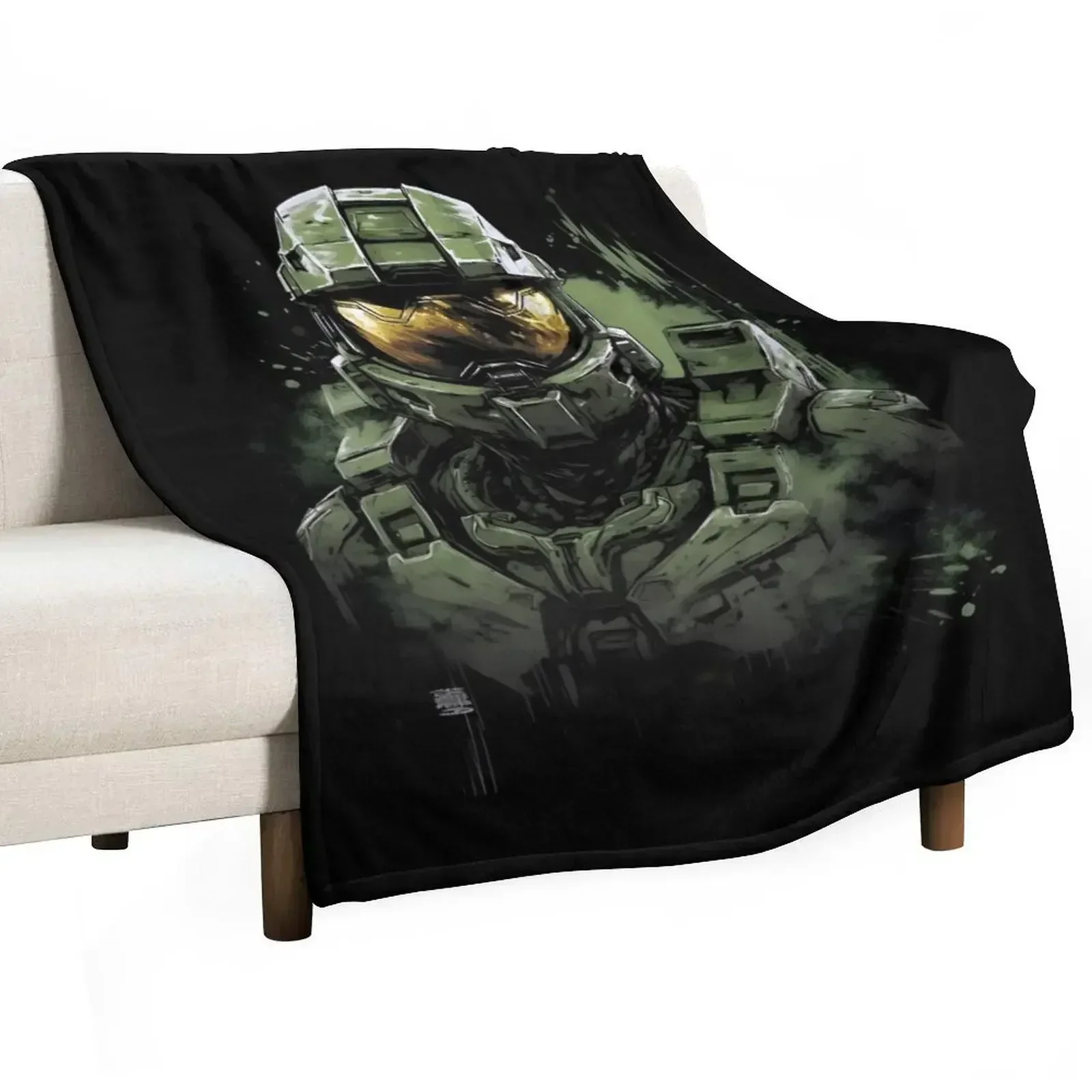 Master Chief Throw Blanket Baby Plaid Designers Blankets