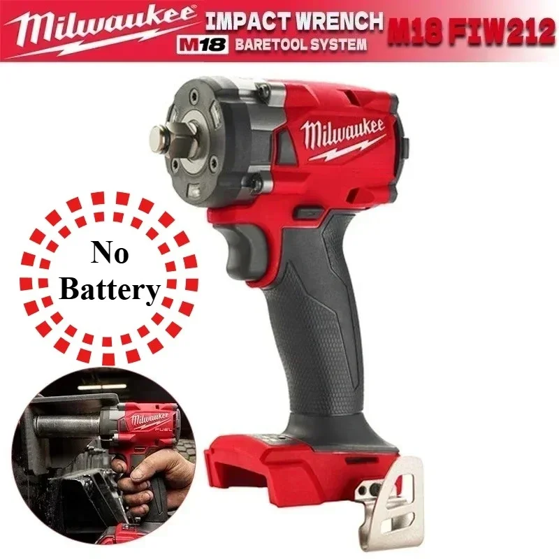 

Milwaukee M18 electric cordless wrench brushless screwdriver drill car truck maintenance iron frame loading and unloading tools.