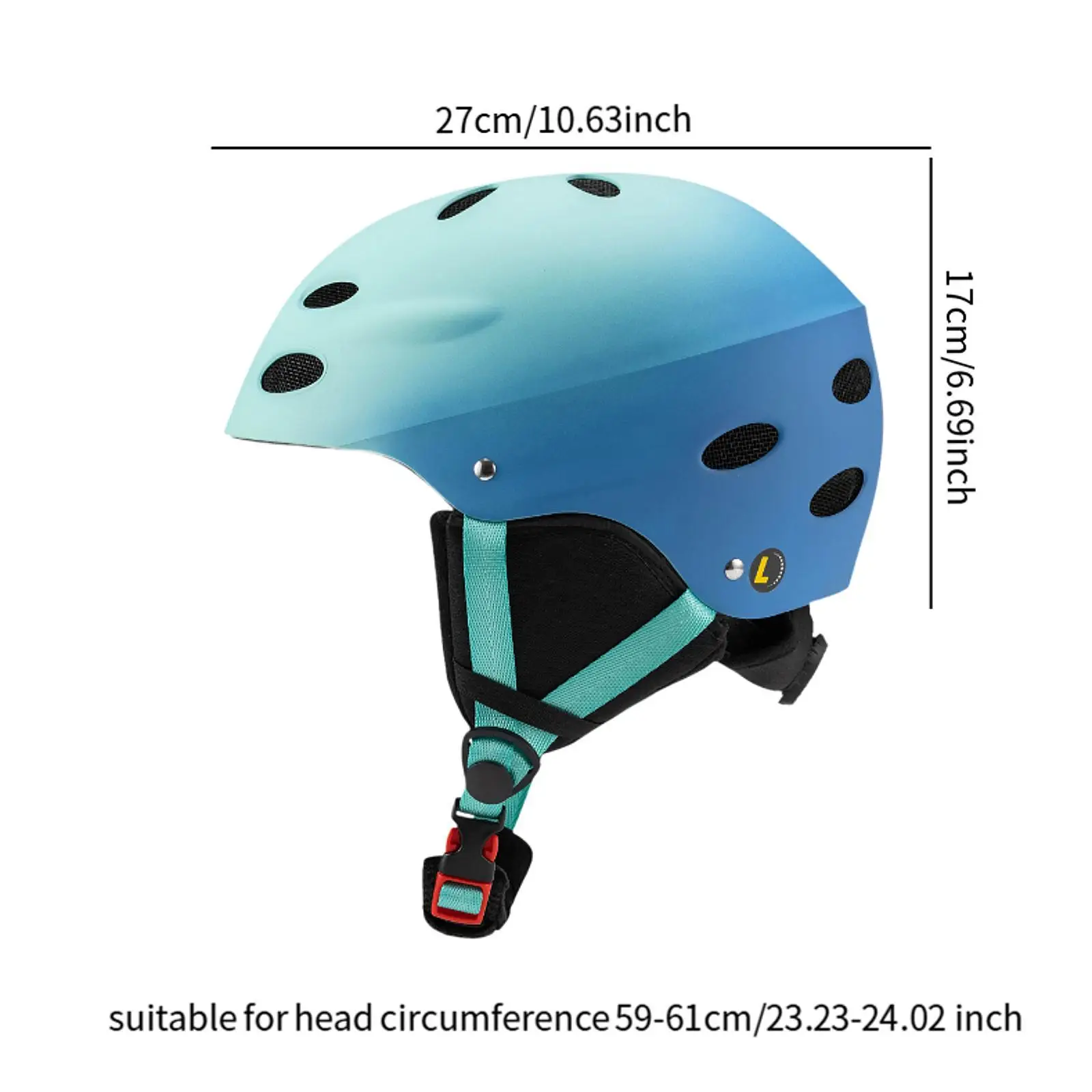 

Легкий регулируемый шлем для катания на лыжах, скейтборде, велоспорте и других видов спорта на открытом воздухе для взрослых и женщин