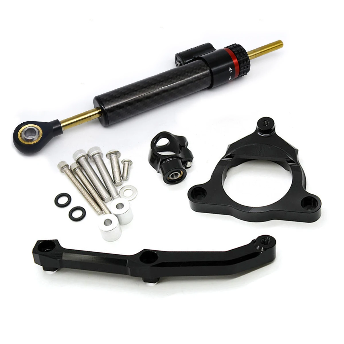 

For Kawasaki Z800 2013 2014 2015 2016 2017 2018 CNC Motorcycle Steering Damper Mounting Kit Bracket Support Accessories