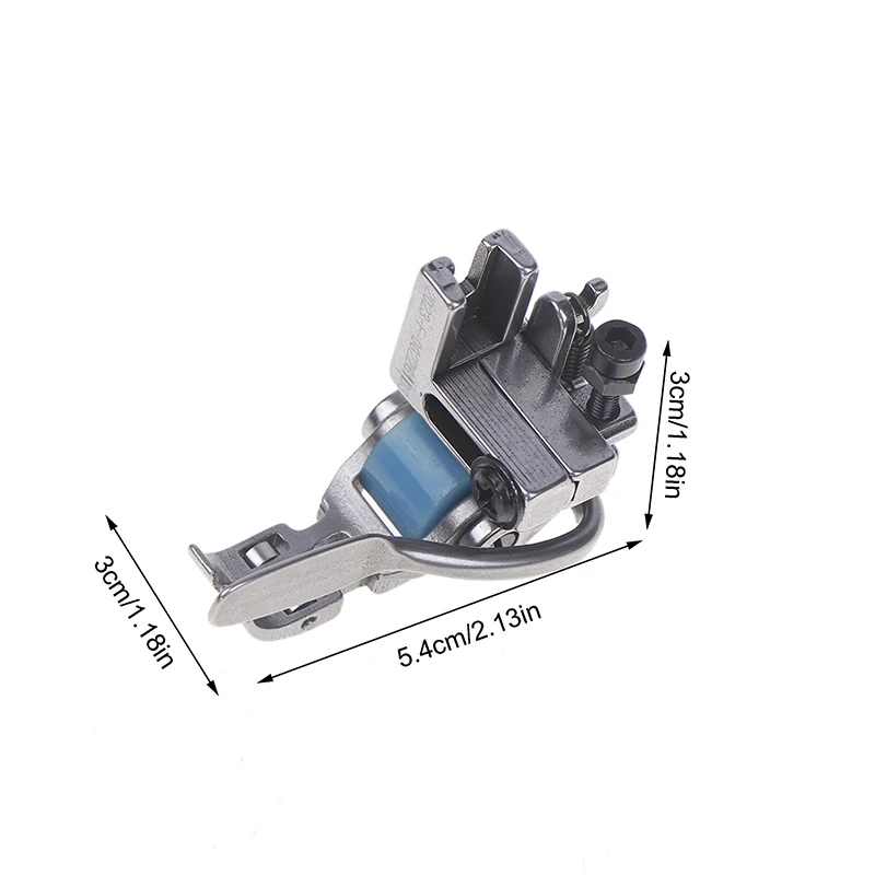 T5 5-in-1 piedino a rullo multifunzionale regolabile/regolare/cerniera per macchina da cucire industriale a punto annodato