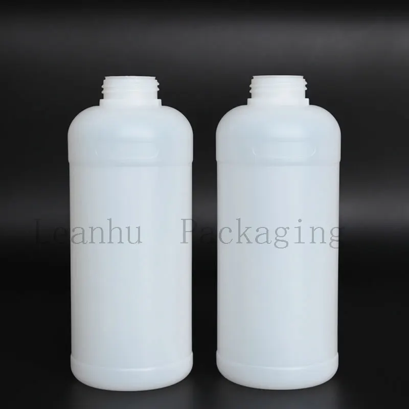 1000ml Food-Grade Plastic Powder Container Chemical Reagent HDPE Bottle 1L Liquid Containers, Tablet Pot,Lotion Jars