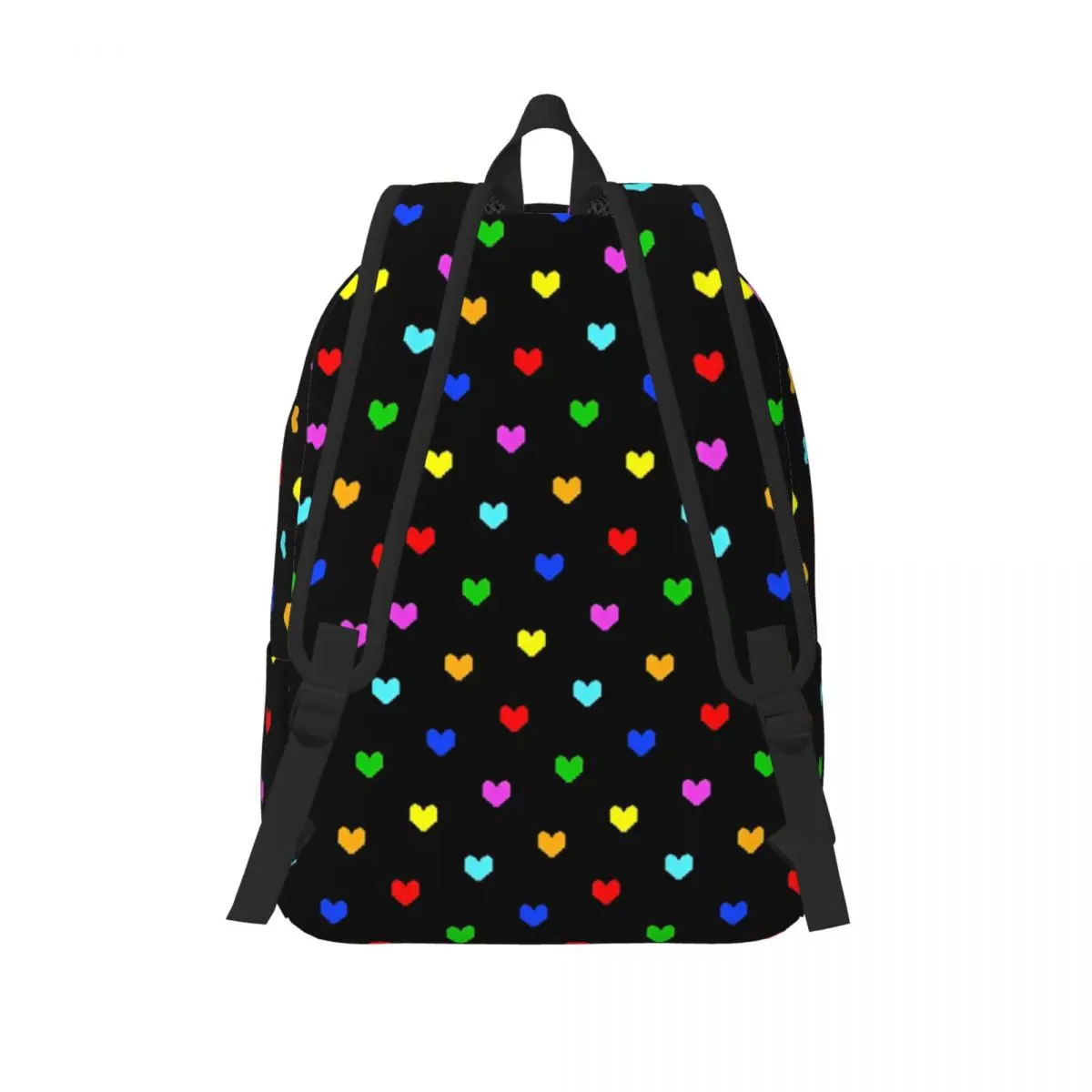 Spamton Deltarune 배낭 남성 여성 캐주얼 학생 하이킹 여행 데이 팟 대학 캔버스 가방 경량