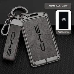 Car NFC Card Samrt Key Cover Case Holder Fob For BYD Atto3 Yuan Tang EV Han Qin Song Plus DMi Dolphin S7 S6 L3 M6 F3 F0 Keychain